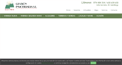 Desktop Screenshot of inmobiliariasolynieve.com